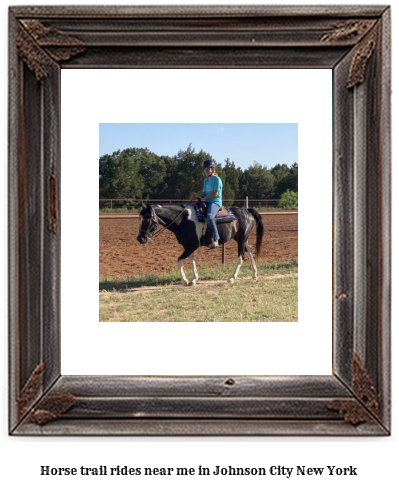 horse trail rides near me in Johnson City, New York